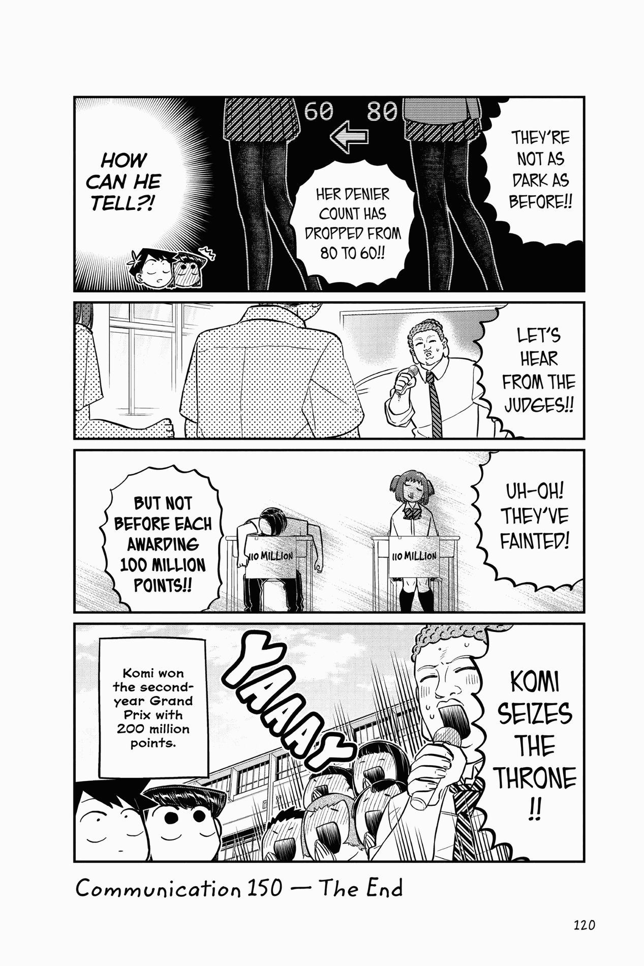 Komi Can’t Communicate, Chapter 150 image 6